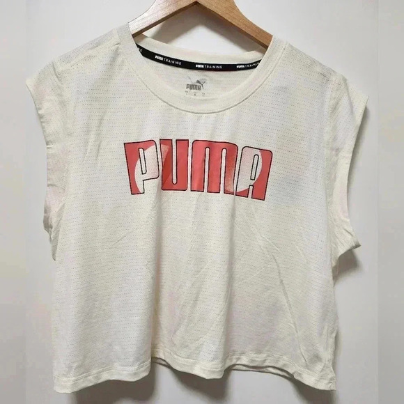 PUMA Train‎ Logo cap sleeve tee - Picture 2 of 6